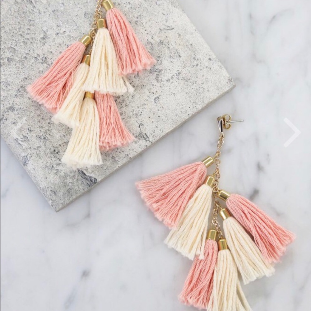 Ettika Day Dreamer Tassel Earrings
